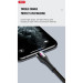 XO Дата кабель USB 2.0 AM to Lightning 1.0m 2A zinc alloy black XO (NB138-L-1-BK)
