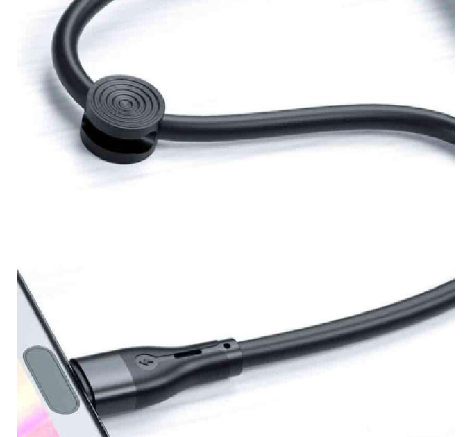 XO Дата кабель USB 2.0 AM to Lightning 0.25m 2.4A black XO (XO-NB179-025-BK)