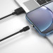 XO Дата кабель USB 2.0 AM to Lightning 1.0m 2.1A magnetic pvc black XO (NB187-L-1-BK)