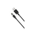 XO Дата кабель USB 2.0 AM to Lightning 1.0m 2.1A magnetic pvc black XO (NB187-L-1-BK)
