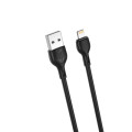 XO Дата кабель USB 2.0 AM to Lightning 2.0m 2.1A black XO (NB200-L2-BK)