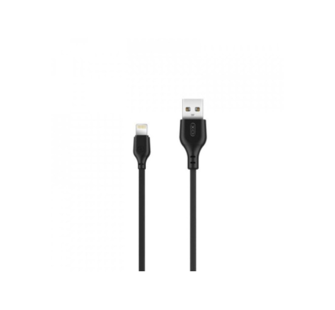 XO Дата кабель USB 2.0 AM to Lightning 1.0m 2.1A black XO (NB36-L-1-BK)