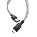 XO Дата кабель USB 2.0 AM to Lightning 1.0m 5A green XO (NB166-L-1-GR)