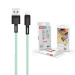 XO Дата кабель USB 2.0 AM to Lightning 1.0m 5A green XO (NB166-L-1-GR)