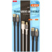 XO Дата кабель USB 2.0 AM to Micro 5P 1.0m 2.4A black XO (NB229-M-1-BK)