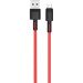 XO Дата кабель USB 2.0 AM to Micro 5P 1.0m 5A red XO (NB166-M-1-RD)