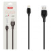 XO Дата кабель USB 2.0 AM to Lightning 2.0m 2.1A black XO (XO-NB-103-L-2-BK)
