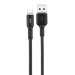 XO Дата кабель USB 2.0 AM to Micro 5P 1.0m 3A black XO (NB112-M-BK)