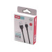 XO Дата кабель USB 2.0 AM to Lightning 1.0m 2.1A black XO (XO-NB200-L-1-BK)