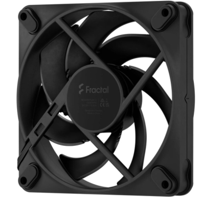 Fractal Design Кулер до корпусу Fractal Design Momentum 12 Black (FD-F-MO1-1201)
