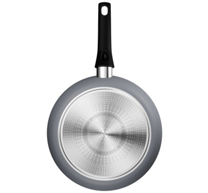Сковорода Tefal Halo 28 см, алюміній, бакеліт, сірий (C3120653)