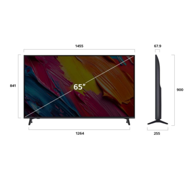 LG Телевізор LG 65QNED70A6A