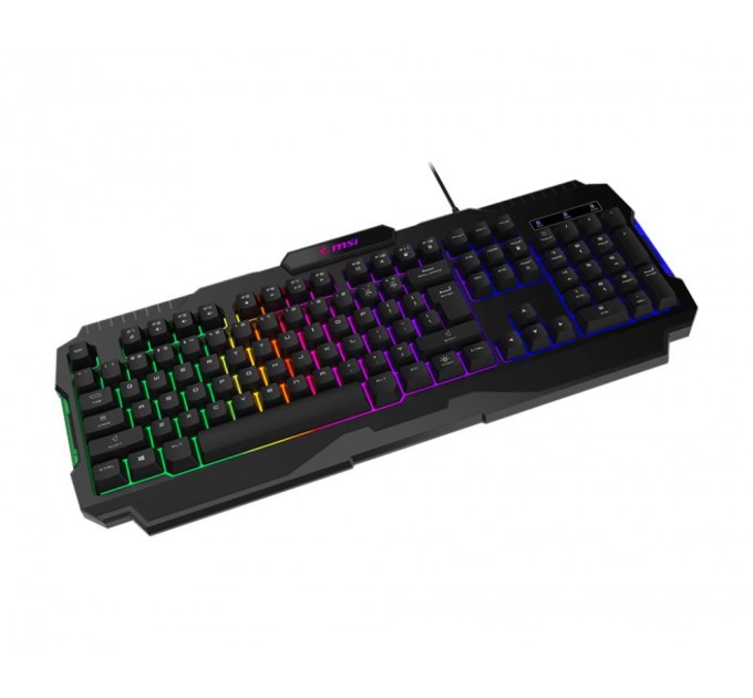 Клавіатура GAMING BLACK UA FORGE GK100 UA MSI