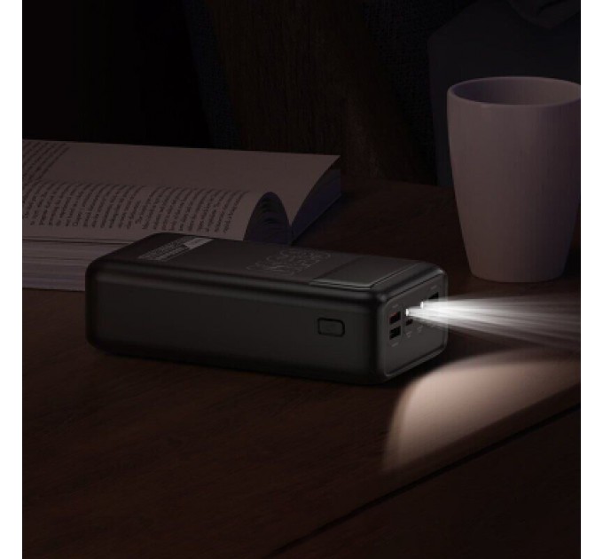 Батарея універсальна HOCO 50000mAh Apollo PD/65W QC/3.0 Black (DB81A / 714725)