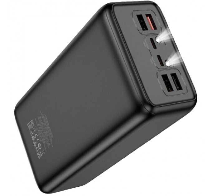 Батарея універсальна HOCO 50000mAh Apollo PD/65W QC/3.0 Black (DB81A / 714725)