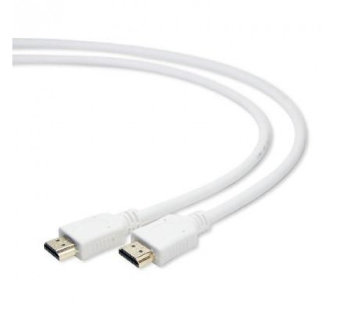 Кабель мультимедійний HDMI to HDMI 1.0m Cablexpert (CC-HDMI4-W-1M)