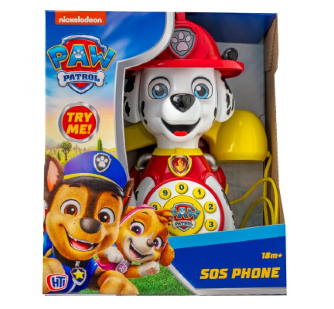 Розвиваюча іграшка Paw Patrol каталка Маршал Екстрений виклик (1500104)