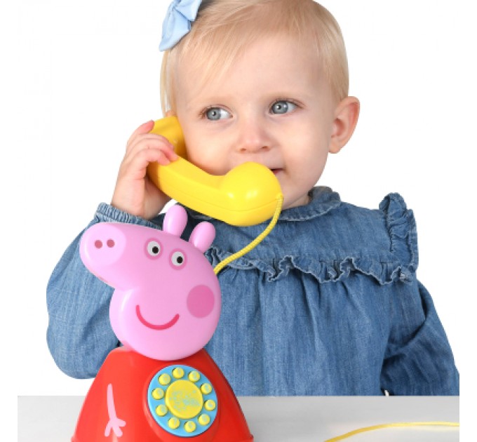 Розвиваюча іграшка Peppa Pig каталка Телефон Пеппи (1684687)