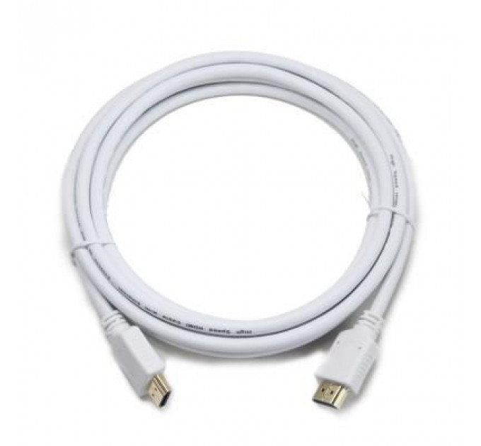 Кабель мультимедійний HDMI to HDMI 1.0m Cablexpert (CC-HDMI4-W-1M)