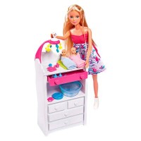 Лялька Simba Штеффі Вагітна двійнятами з немовлятами та аксесуари (5733333)