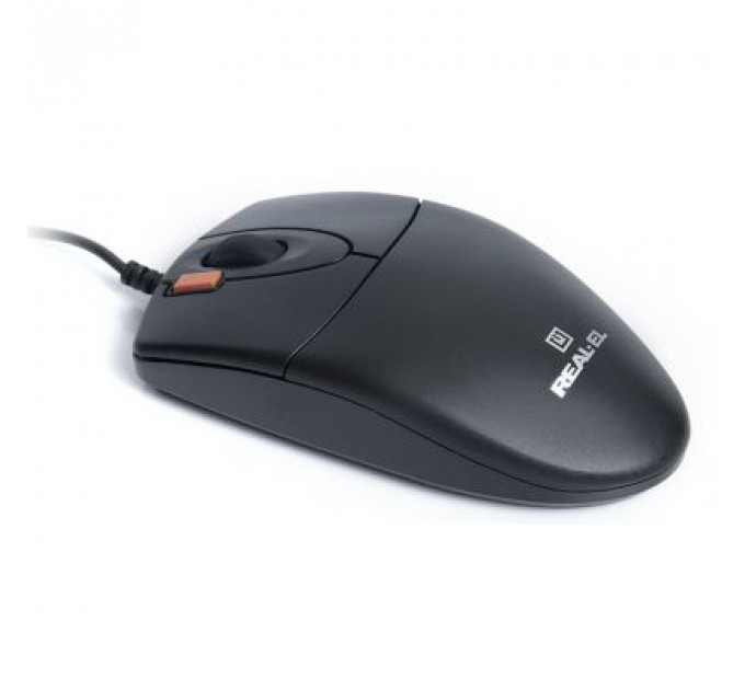 Мишка REAL-EL RM-220 Black