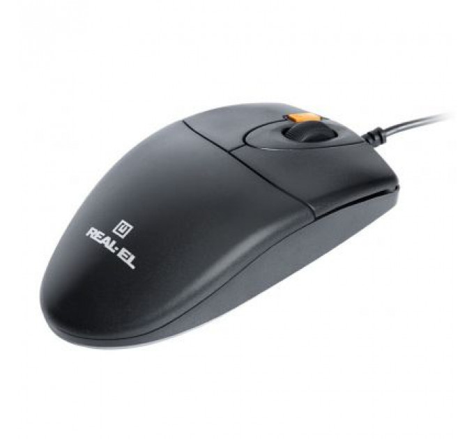 Мишка REAL-EL RM-220 Black