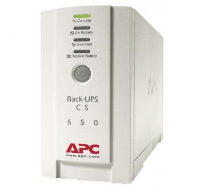 Пристрій безперебійного живлення Back-UPS CS 650VA APC (BK650EI)