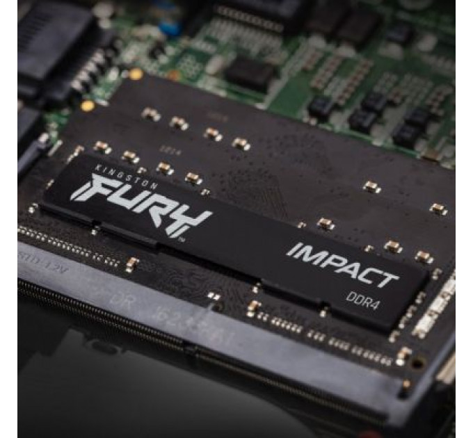 Модуль пам'яті для ноутбука SoDIMM DDR4 8GB 2666 MHz Fury Impact Kingston Fury (ex.HyperX) (KF426S15IB/8)