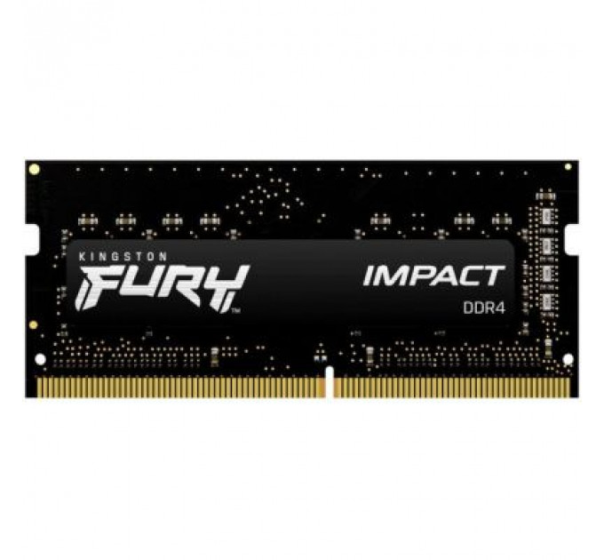 Модуль пам'яті для ноутбука SoDIMM DDR4 8GB 2666 MHz Fury Impact Kingston Fury (ex.HyperX) (KF426S15IB/8)
