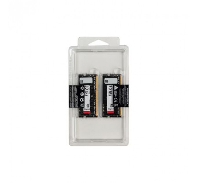 Модуль пам'яті для ноутбука SoDIMM DDR4 64GB (2x32GB) 2666 MHz Fury Impact Kingston Fury (ex.HyperX) (KF426S16IBK2/64)
