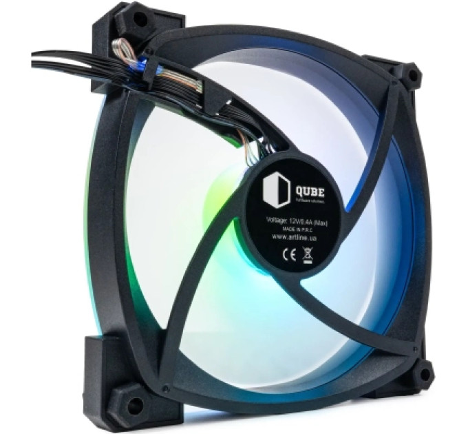 Qube Кулер до корпусу Qube M55-1 Black