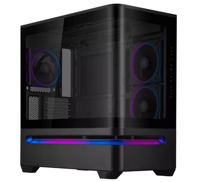 ASUS Корпус Asus Prime AP202 ARGB Tempered Glass Black без БЖ (90DC00P0-B19000)