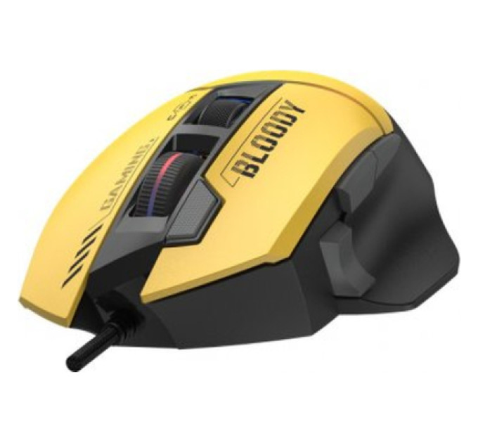 A4Tech Мишка A4Tech Bloody W95 Ultra USB Yellow/Black (4711421002318)
