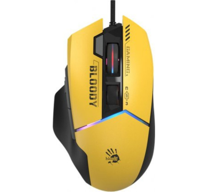 A4Tech Мишка A4Tech Bloody W95 Ultra USB Yellow/Black (4711421002318)