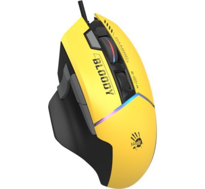 A4Tech Мишка A4Tech Bloody W95 Ultra USB Yellow/Black (4711421002318)