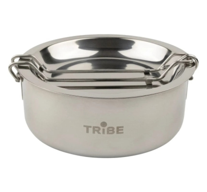 Tribe Набір туристичного посуду Tribe Tourist Set 1,2 л сталевий (T-FG-0008-metal)