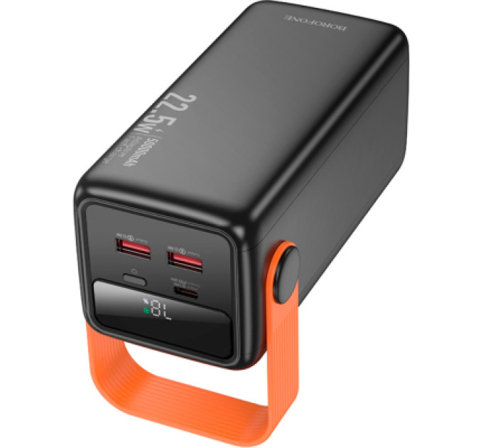 BOROFONE Батарея універсальна BOROFONE 50000mAh BJ66A Magnifico 22.5W PD/20W Black (6941991115158)