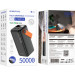 BOROFONE Батарея універсальна BOROFONE 50000mAh BJ66A Magnifico 22.5W PD/20W Black (6941991115158)