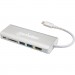 Intracom Концентратор Intracom USB3.1 Type-C to HDMI/USB 3.0x2/RJ45/SD/PD 60W Hub 7-in-1 Manhattan (152075)