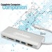 Intracom Концентратор Intracom USB3.1 Type-C to HDMI/USB 3.0x2/RJ45/SD/PD 60W Hub 7-in-1 Manhattan (152075)
