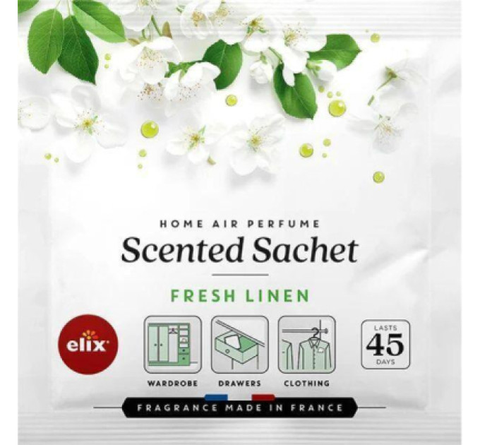 Elix Ароматичне саше Elix Fresh Linen (5907100190073)