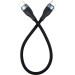 Dengos Дата кабель USB 2.0 AM to USB-C 0.25m black Dengos (NTK-TC-TC-SHRT-BLACK)
