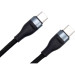 Dengos Дата кабель USB 2.0 AM to USB-C 0.25m black Dengos (NTK-TC-TC-SHRT-BLACK)