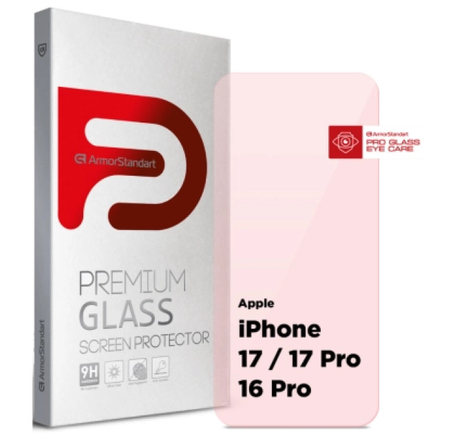 Armorstandart Скло захисне Armorstandart Pro Eye Care Apple iPhone 17 / 17 Pro / 16 Pro (ARM86421)