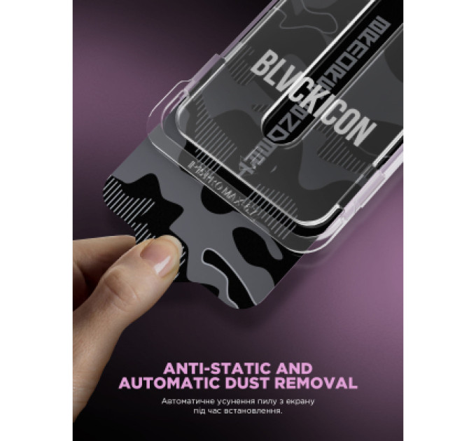 Armorstandart Скло захисне Armorstandart Icon Supreme EZ Apple iPhone 17 / 16 Pro Black (ARM86410)
