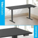 OfficePro Комп'ютерний стіл OfficePro ODE1670B Black (ODE1670B)