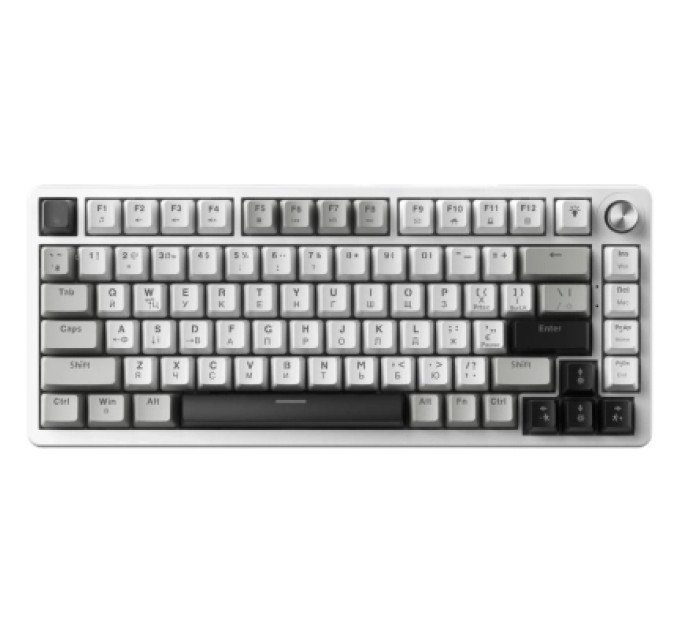 GamePro Клавіатура GamePro Genesis Silverlight MK126 USB UA Grey (MK126)
