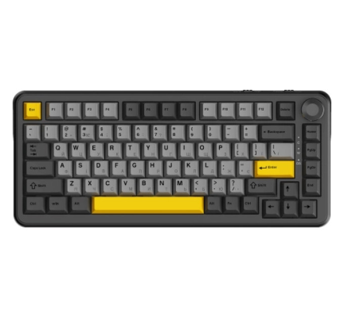 Ajazz Клавіатура Ajazz AK820 MAX Magnetic Switch RGB USB Black (AK820MAX-WM-BGY)