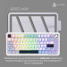 Ajazz Клавіатура Ajazz AK820 MAX PLUS Daydream Switch RGB Wireless/Bluetooth/USB White (AK820MAX-DD-BWD)