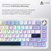 Ajazz Клавіатура Ajazz AK820 MAX PLUS Daydream Switch RGB Wireless/Bluetooth/USB White (AK820MAX-DD-BWD)